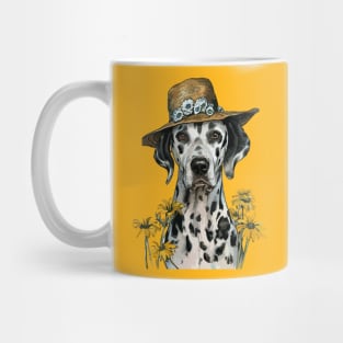 Dogs in Hats. Dalmatians Mug